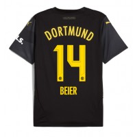 Camisa de Futebol Borussia Dortmund Maximilian Beier #14 Equipamento Secundário 2024-25 Manga Curta